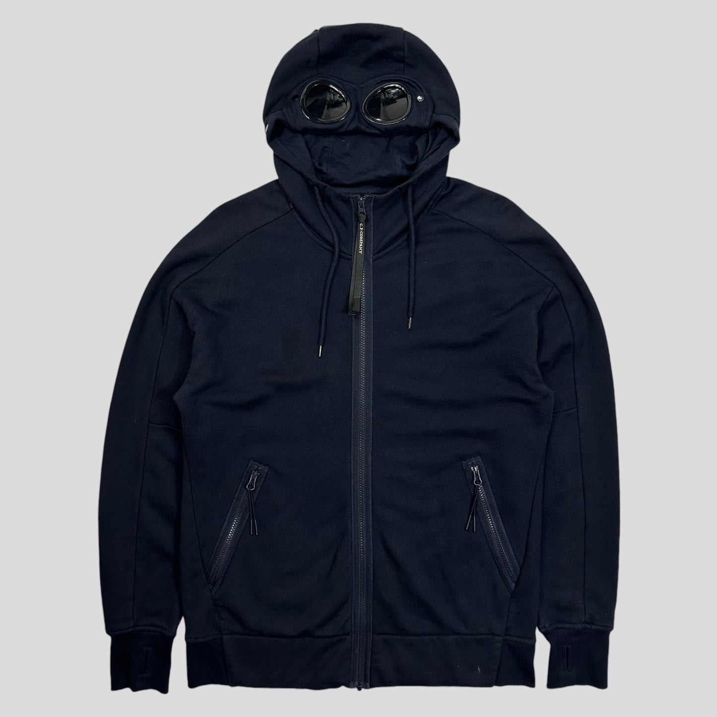 CP Company AW20 Goggle Hood Zip-up Hoodie - L