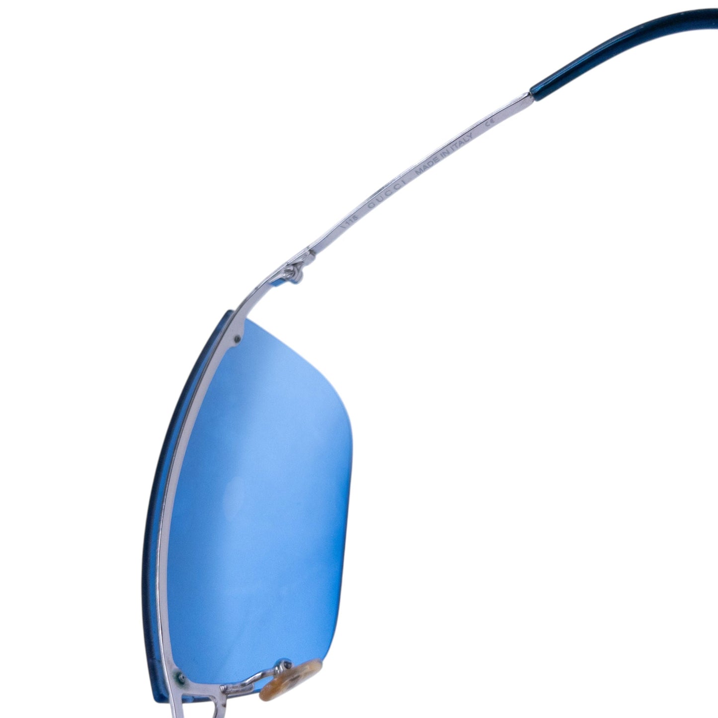 Vintage 2000s Gucci By Tom Ford Rimless Sunglasses | O/S, Blue