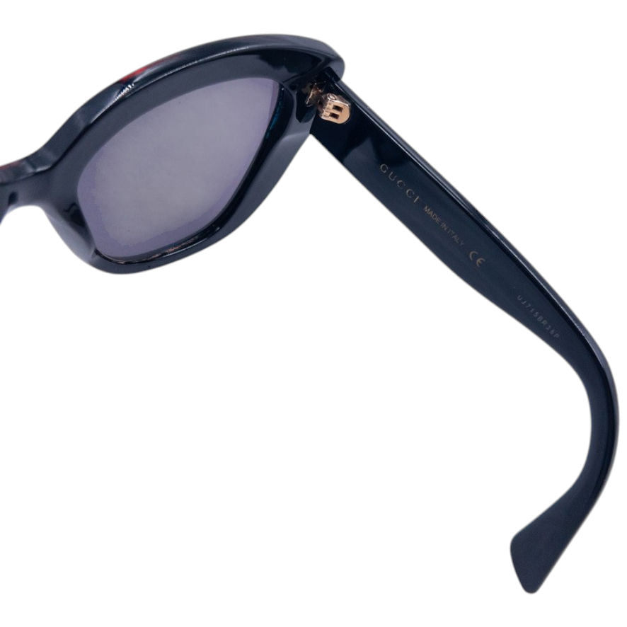 Vintage Gucci Glitter Stripe Sunglasses