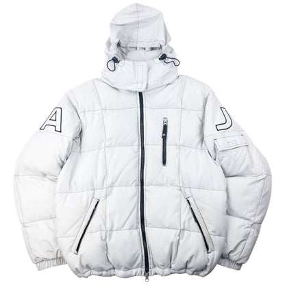Vintage 2000s Armani Jeans Quilted Puffer Jacket Size M | Medium, Multicoloured