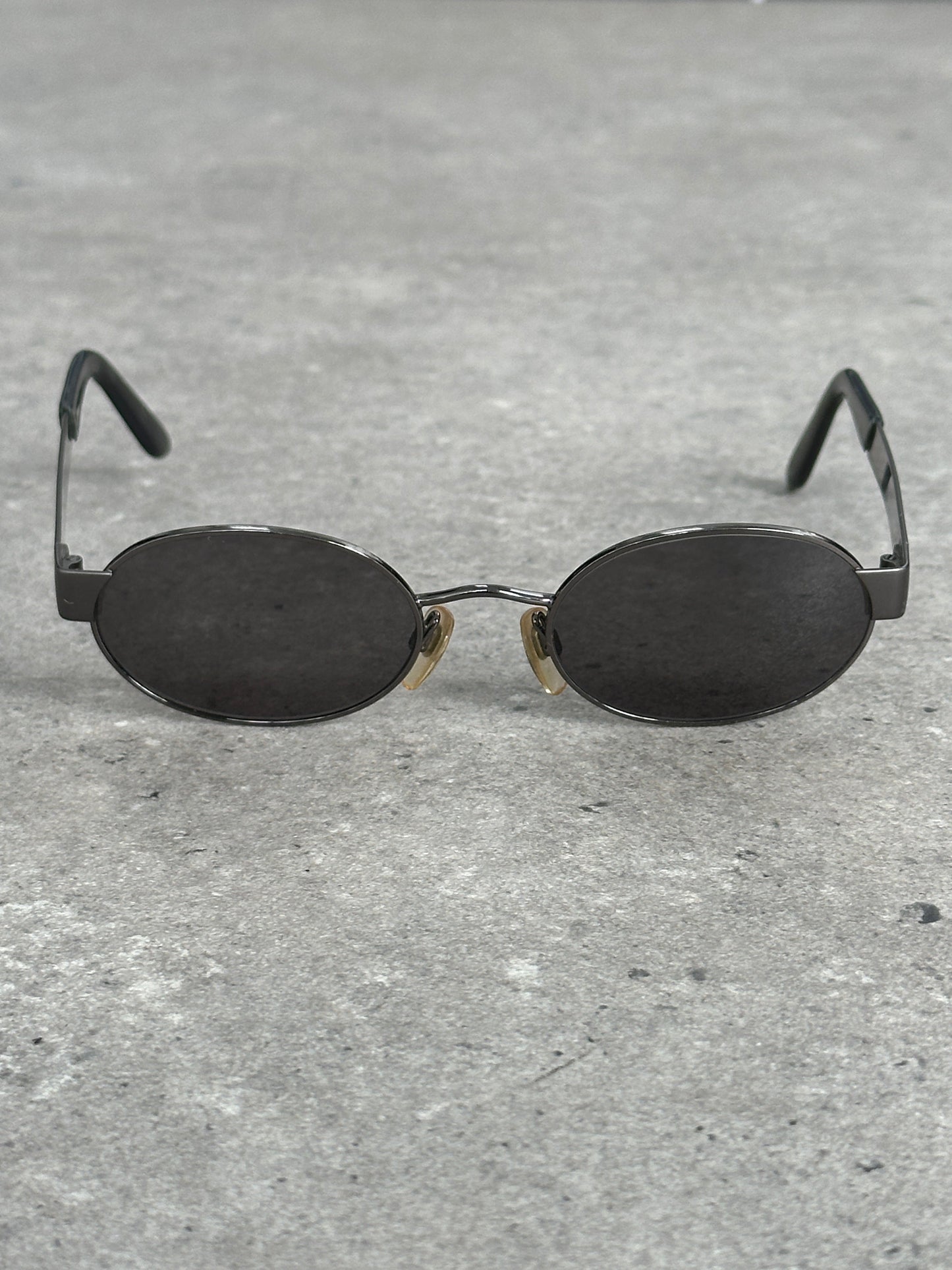 Giorgio Armani 1990s Oval Logo Sunglasses