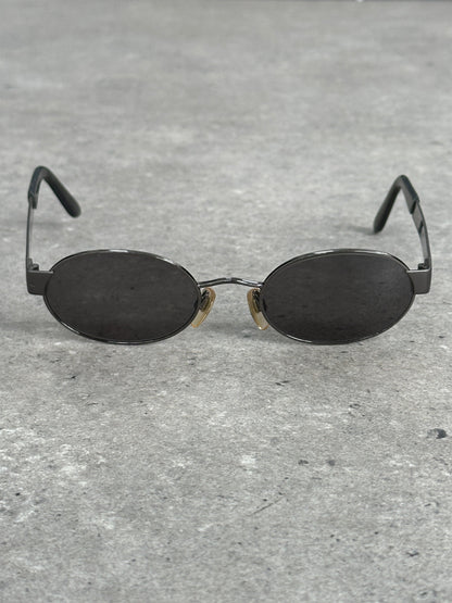 Giorgio Armani 1990s Oval Logo Sunglasses