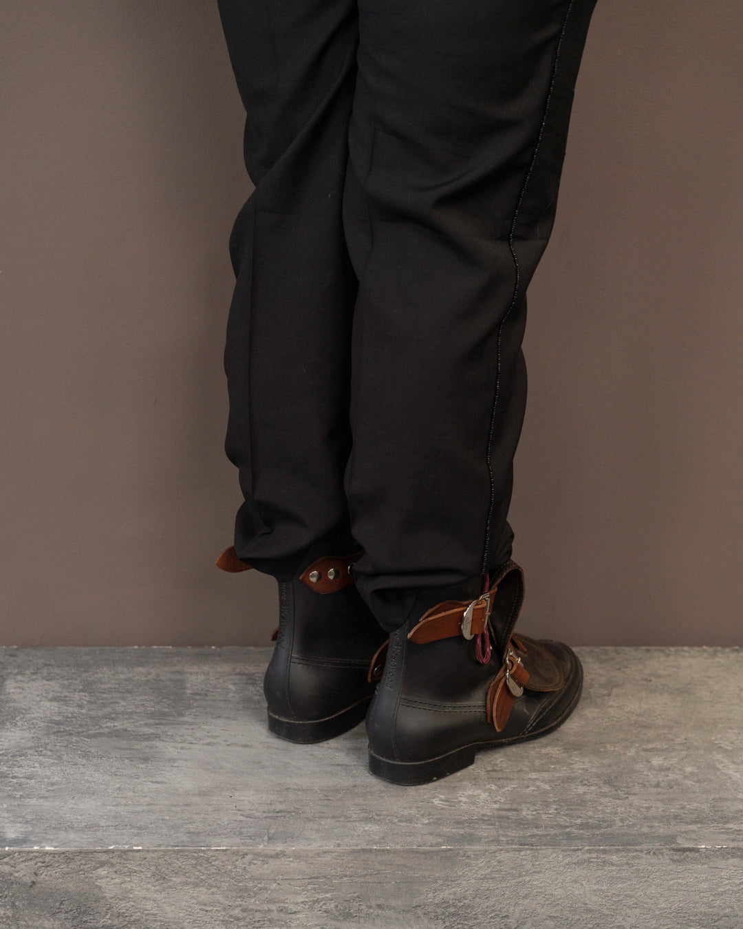 VIVIENNE WESTWOOD RUBBER BOOTS (EU 43, FITS LIKE 42)