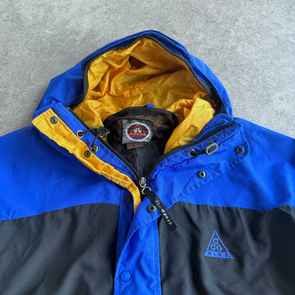 Nike ACG 1990s 1/2 zip storm-fit technical waterproof shell jacket (M)