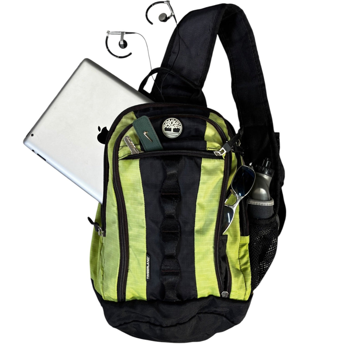 Timberland 00’s Multipocket Shoulder Bag | O/S, Black