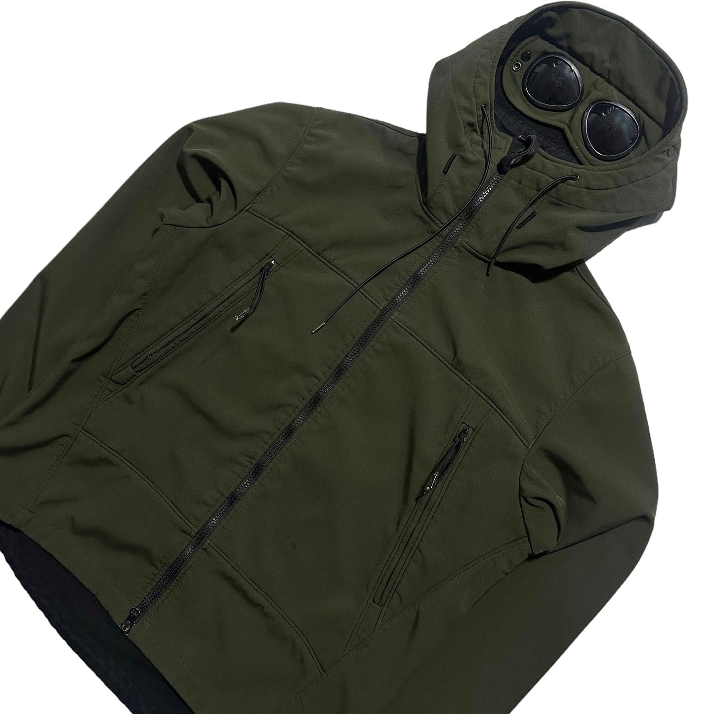 CP Company Zip Up Soft Shell Goggle Jacket