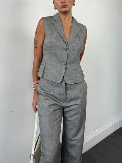 Max Mara Cotton Waistcoat - S/M