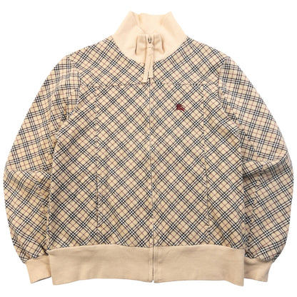 Vintage 2000s Burberry Blue Label Nova Check Zip Up Sweatshirt Womens Size S | Small, Multicoloured
