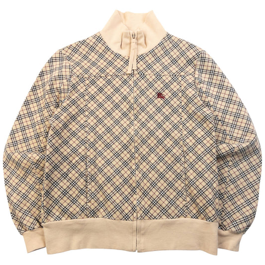Vintage 2000s Burberry Blue Label Nova Check Zip Up Sweatshirt Womens Size S | Small, Multicoloured