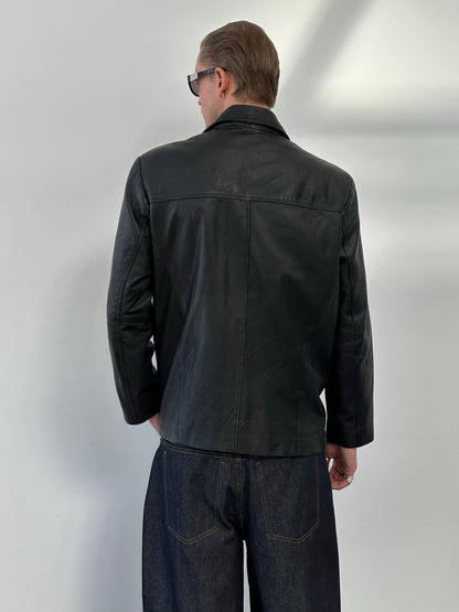 Vintage 1990s Leather Jacket - M