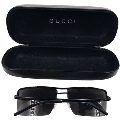 Vintage 2000s Gucci By Tom Ford Rimless Sunglasses | O/S, Black