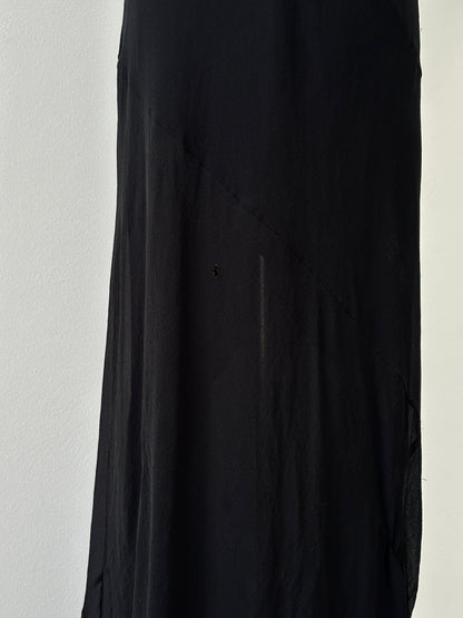 Vintage 2000s Pure Silk Floor Length Dress - M-L