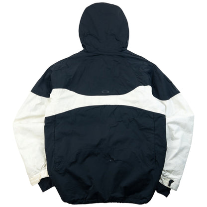 Vintage 90s Oakley Nitro Fuel Zip Up Snowboarding Jacket Size L | Large, Black
