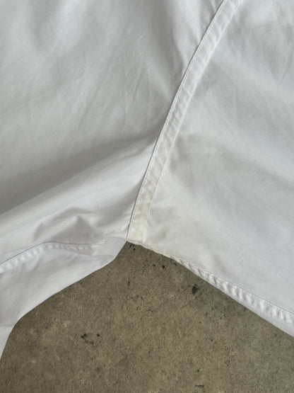 Yves Saint Laurent Pour Homme 2000s Cotton Logo Shirt - XL