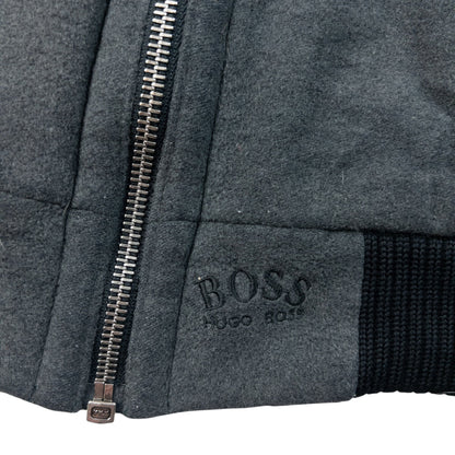 Vintage 90s Hugo Boss Cashmere Bomber Jacket Size L | Large, Multicoloured