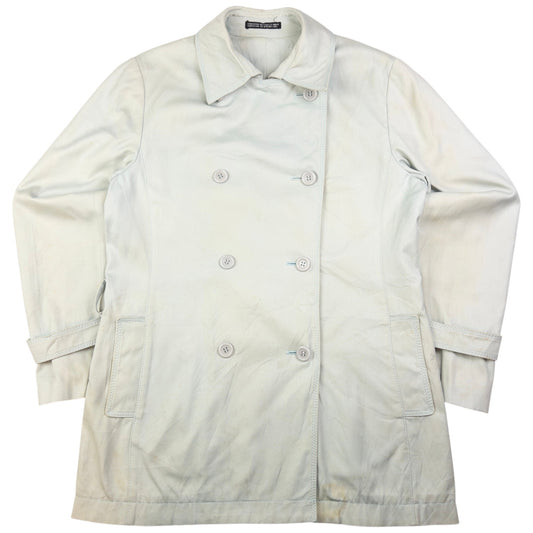 Vintage Yohji Yamamoto Inéd Trench Jacket Womens Size L
