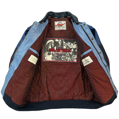 Avirex Leather Varsity Jacket - XXL