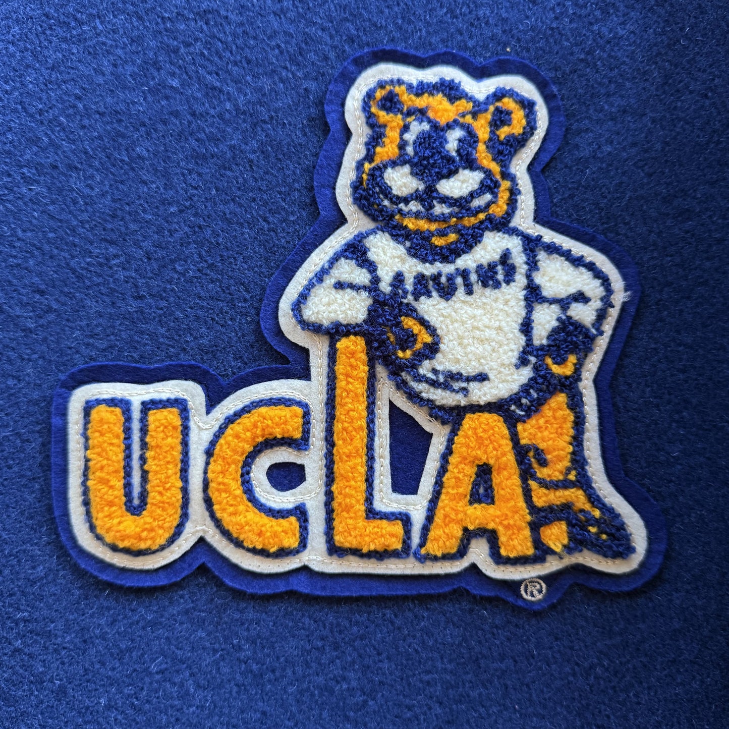 Whitesville 'UCLA' Wool Varsity Jacket - XL
