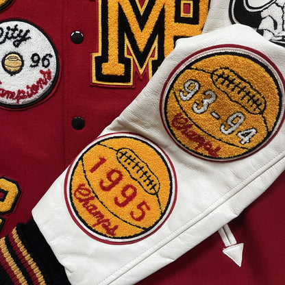 Whitesville 'Memphis Buffalos' Varsity Jacket - M