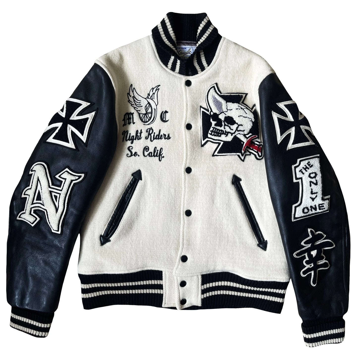 Whitesville 'Night Riders' Varsity Jacket - S