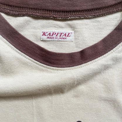 Kapital Kakishibu Raccoon Ringer T-Shirt - M