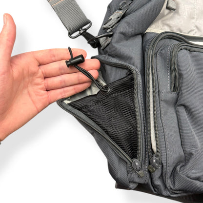 2000's Burton Analog Softshell Messenger Bag | O/S, Grey