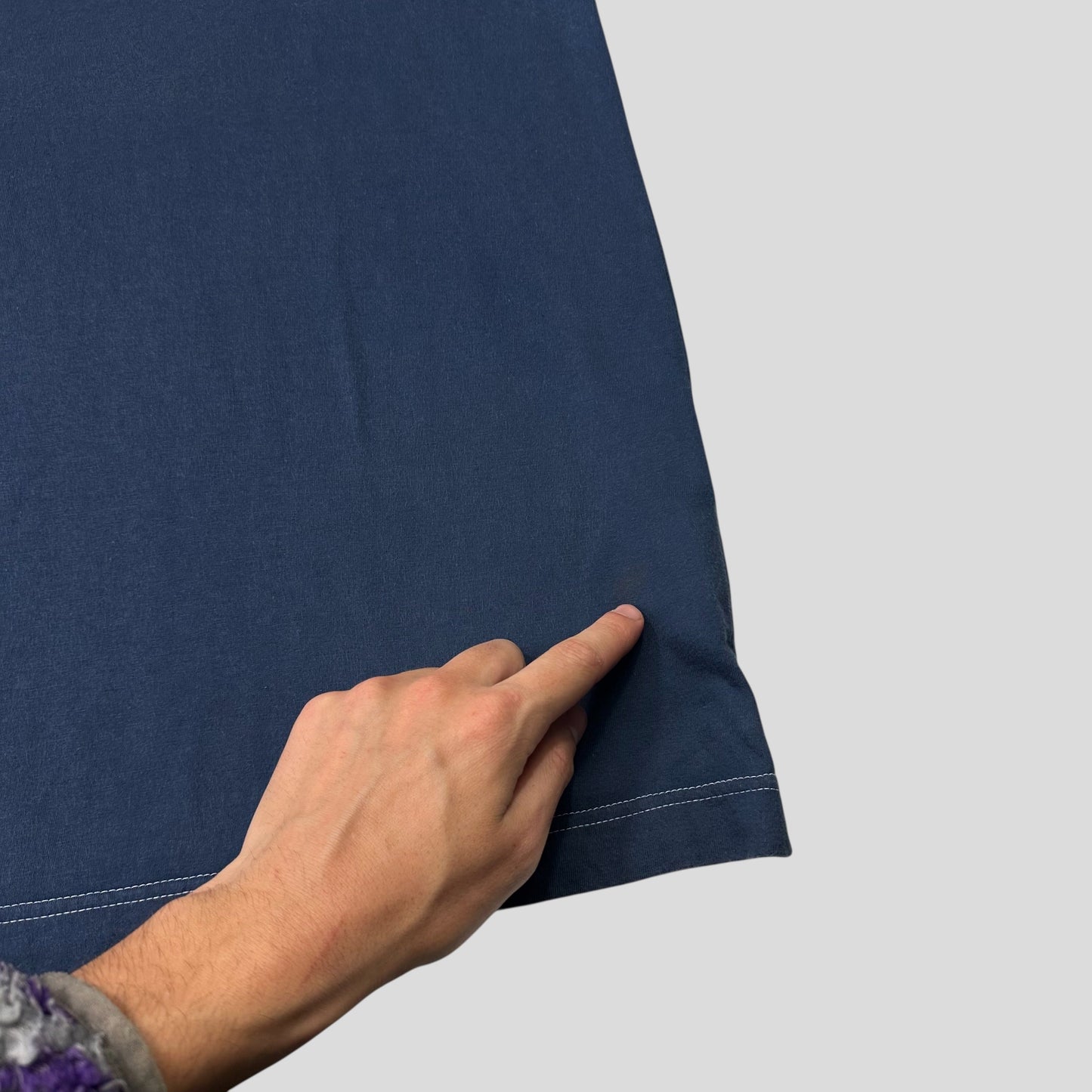 Comme Des Garçons Homme 1999 Contrast Stitch T-shirt - L