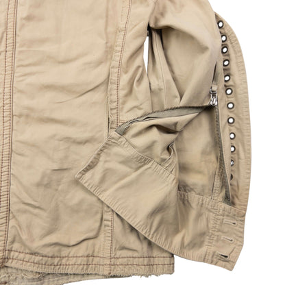 Vintage 2000s Marithe + Francois Girbaud Button Up Eyelet Jacket Womens Size L