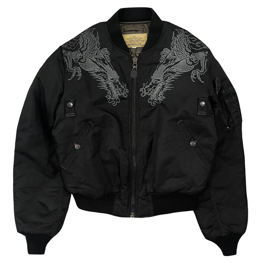 Avirex Japan Dragon MA1 Bomber Jacket - S