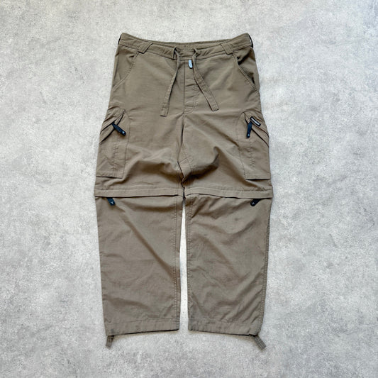 Nike ACG 2000s convertible technical cargo trousers (M)