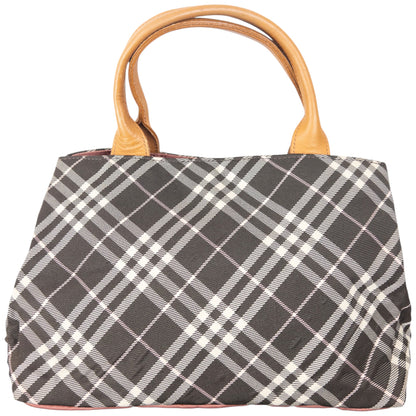 Vintage 2000s Burberry Blue Label Nova Check Handbag | O/S, Blue