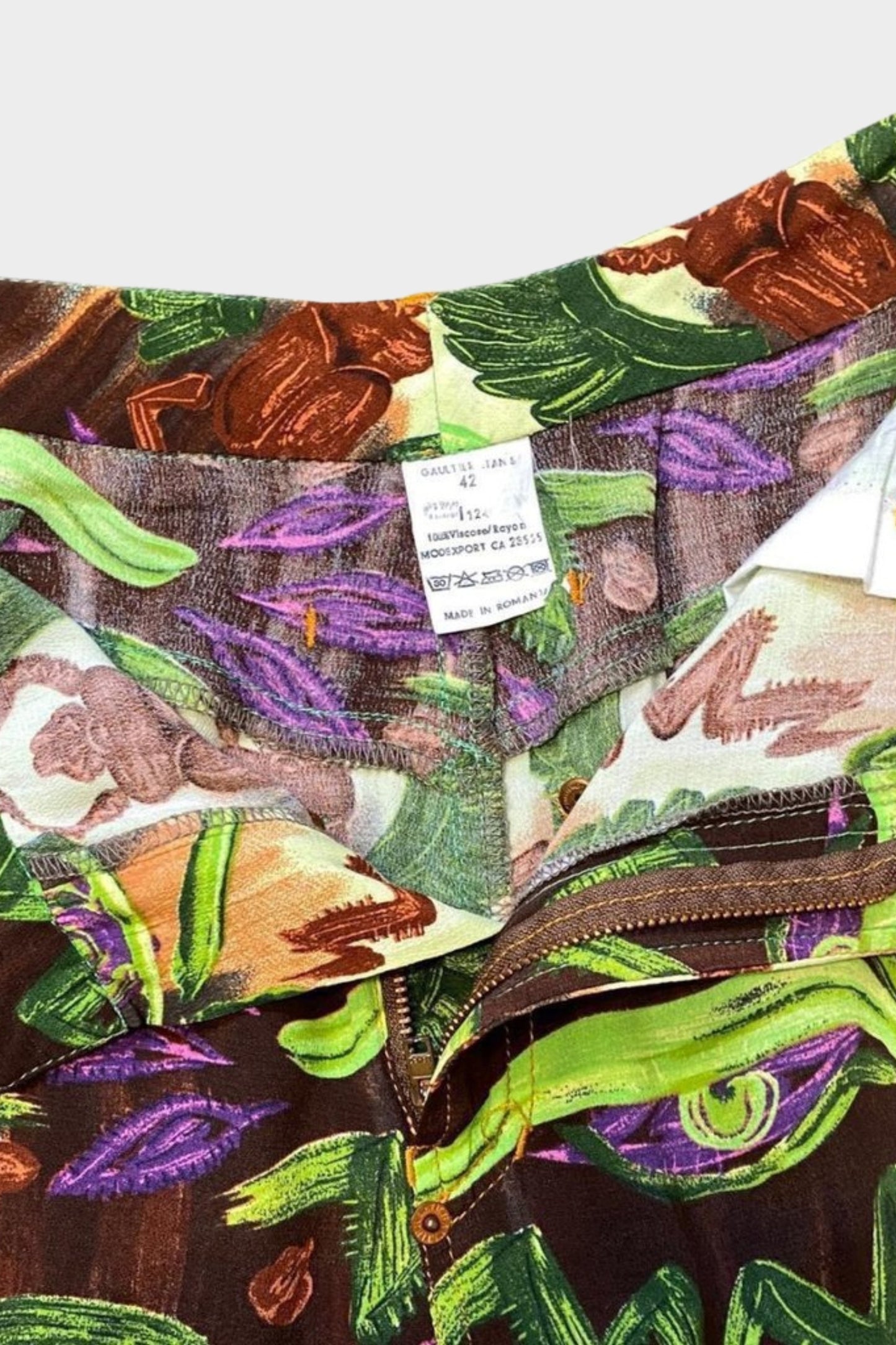 Jean Paul Gaultier 1997 Vintage Eye of Horus Trousers