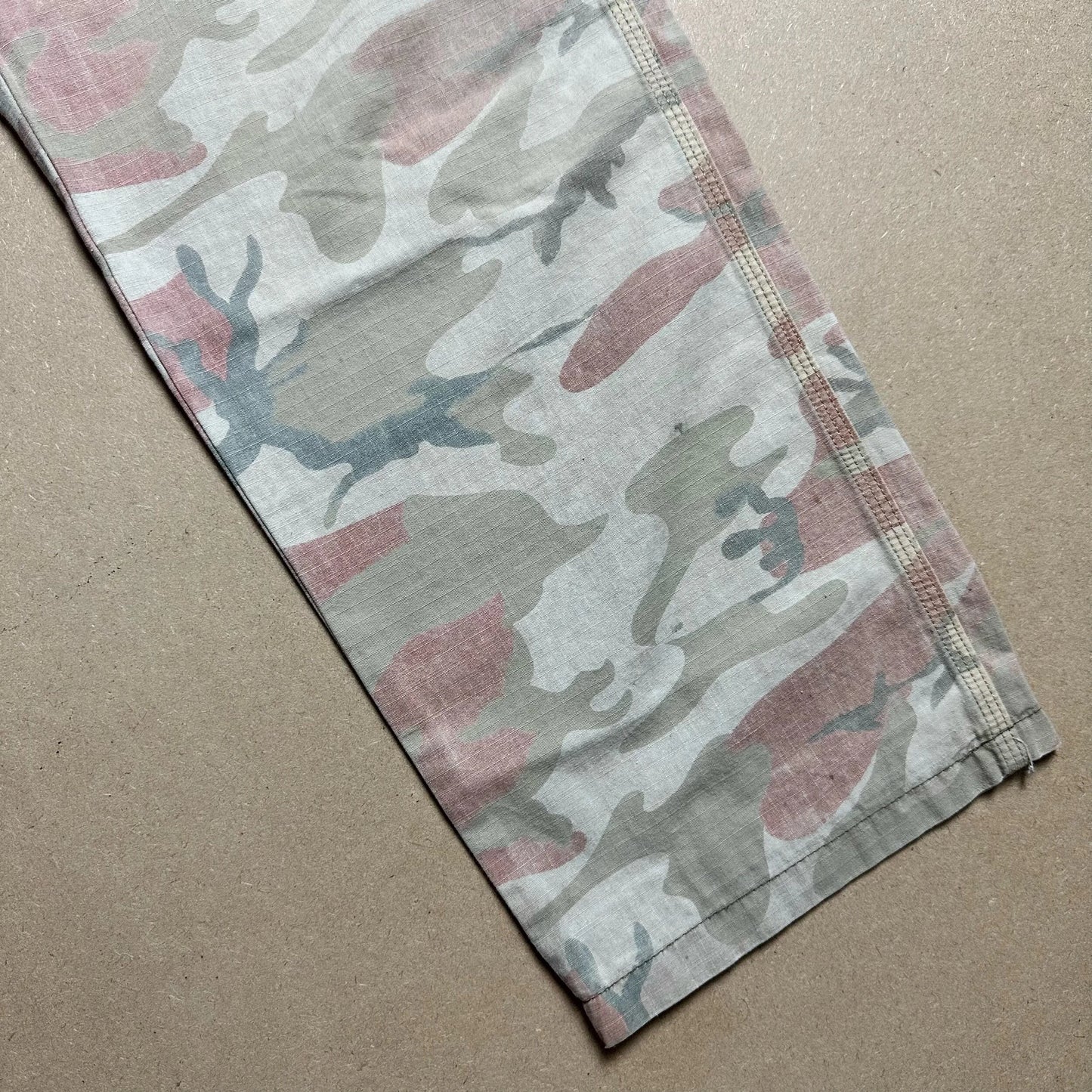 S/S1990 Ripstop Cotton Ice Camo Work Pants