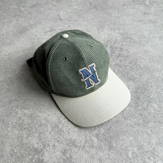 Nike 1990s corduroy embroidered swoosh cap