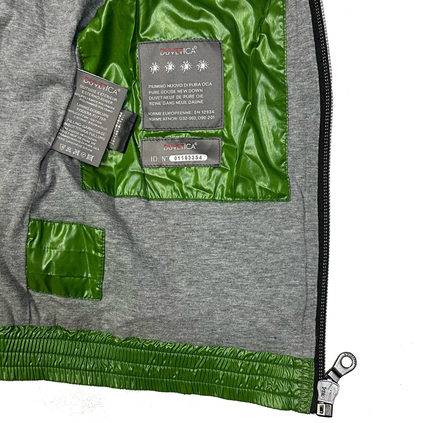 Duvetica Hooded Gilet In Green ( S )