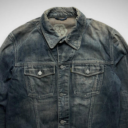 Kenzo Dark Wash Denim Jacket (2000s)