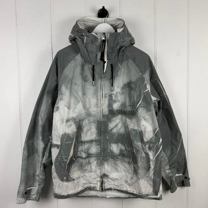 C.P. Company Tracery Jacket Grey Graphic – Size 50 (L) | Large, Grey