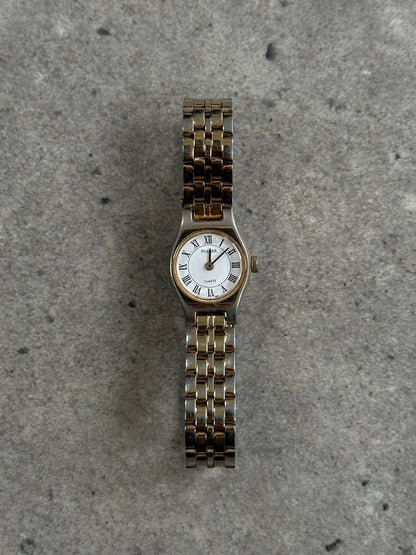Pulsar 1990s Two Tone Round Quartz Watch
