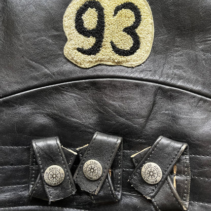 Avirex 'Daytona to LA' Leather Biker Jacket - S