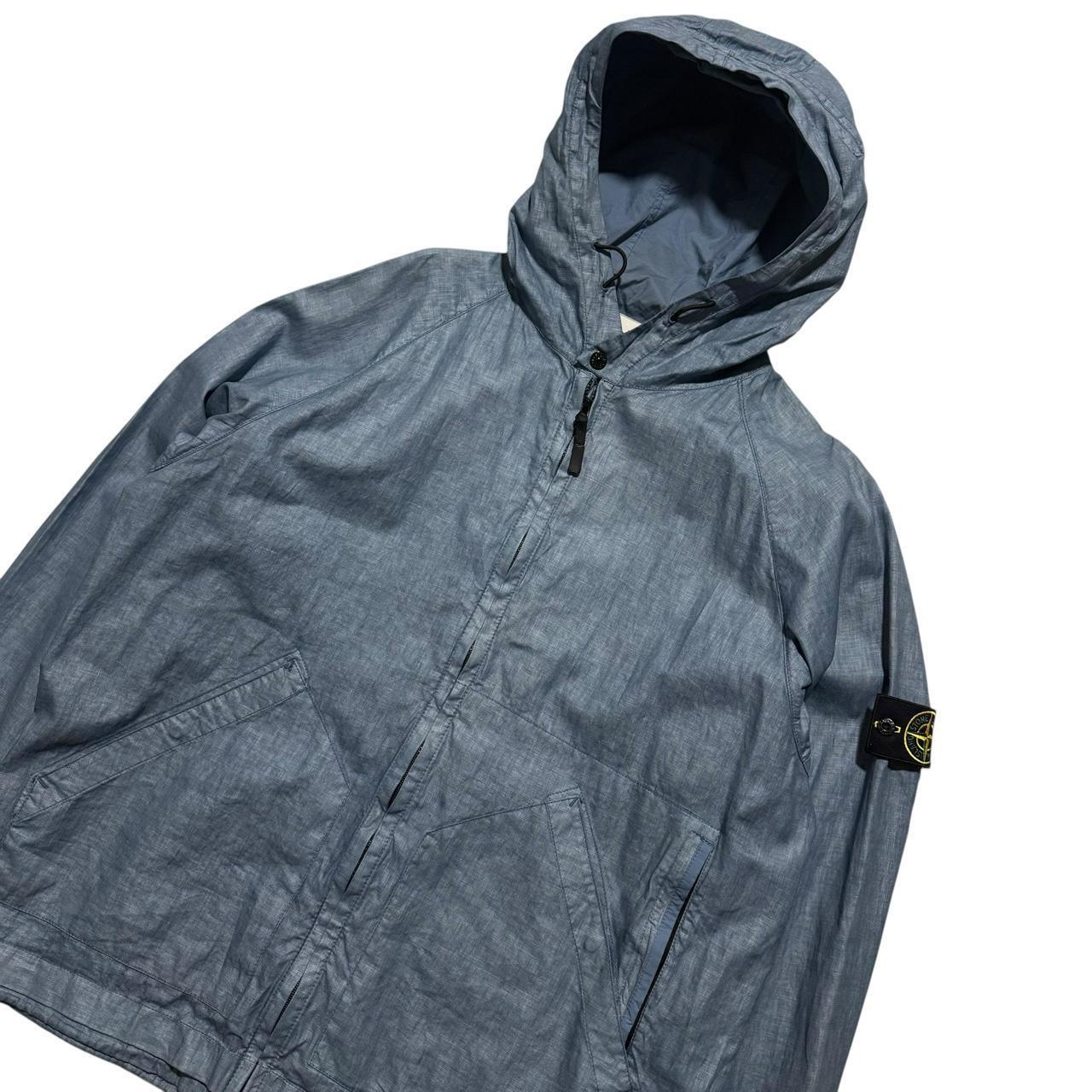 Stone Island Lino Watro Tela Jacket | XXXL, Light Blue