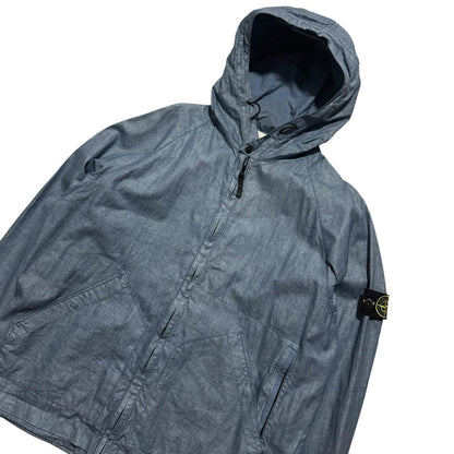 Stone Island Lino Watro Tela Jacket | XXXL, Light Blue