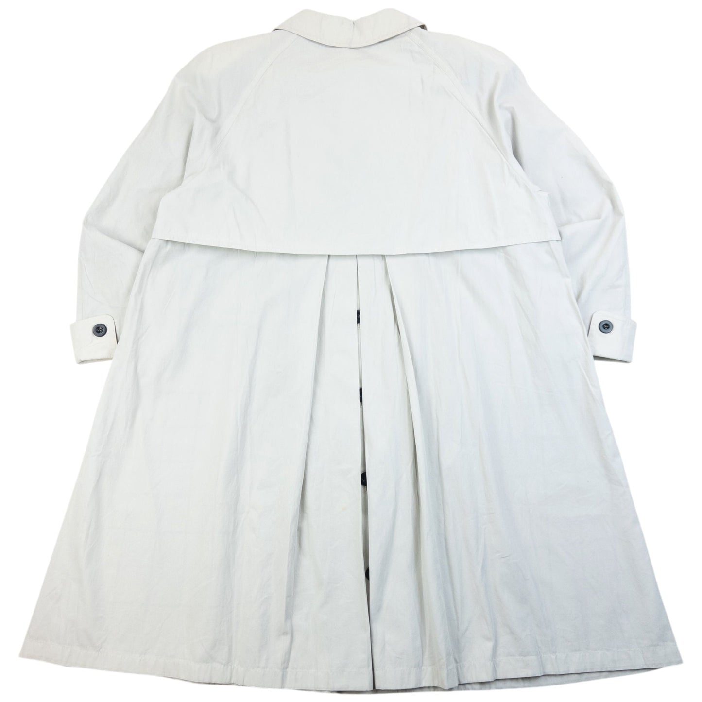 Vintage 90s Burberry Button Up Trench Jacket Womens Size XL | XL, Grey