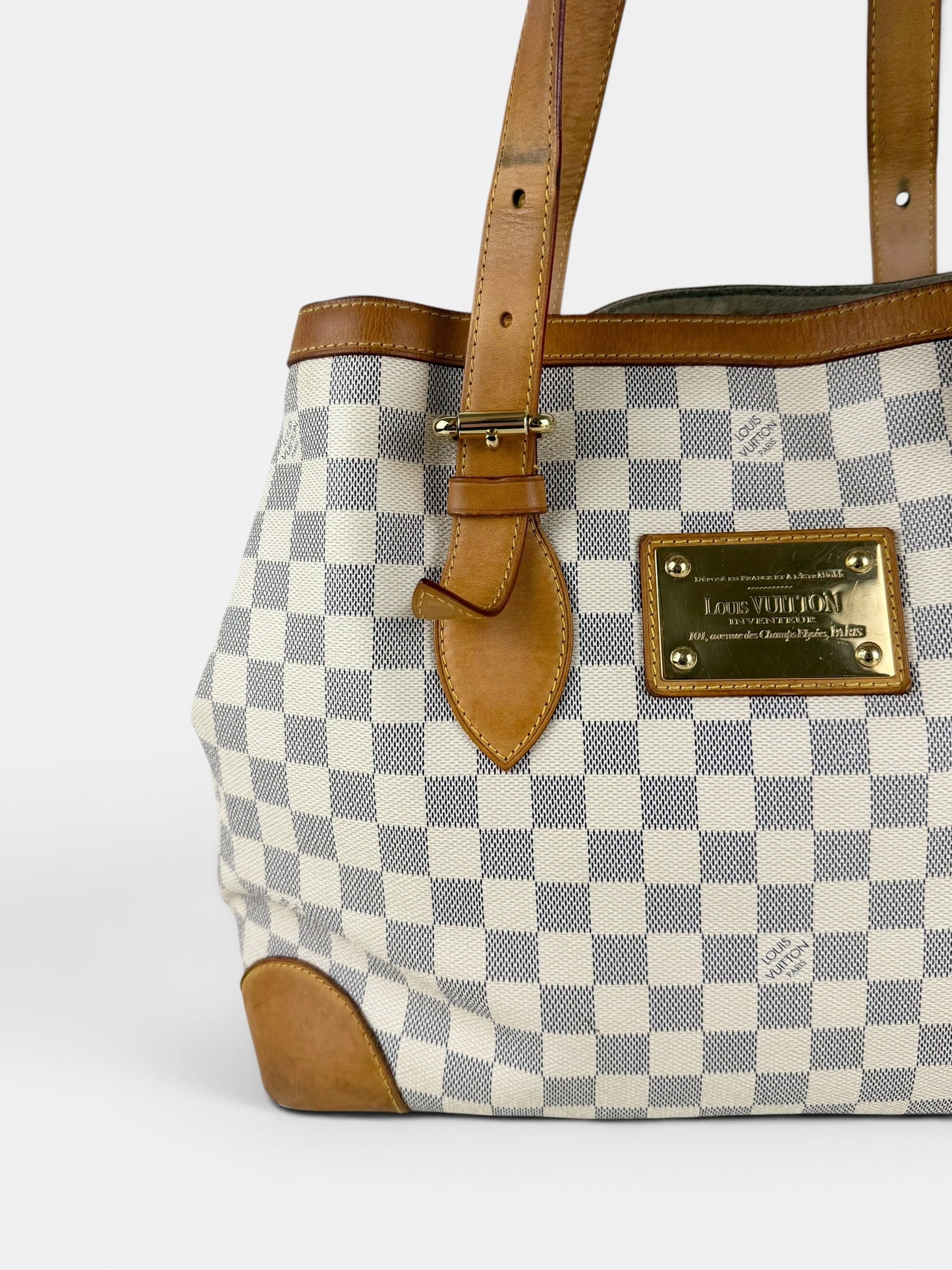2007 Louis Vuitton Damier Azur Hampstead MM Handbag | O/S, Multicoloured
