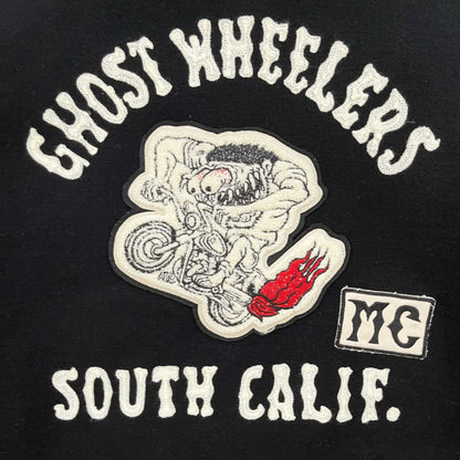 Whitesville Varsity Jacket - Ghost Wheelers - XL