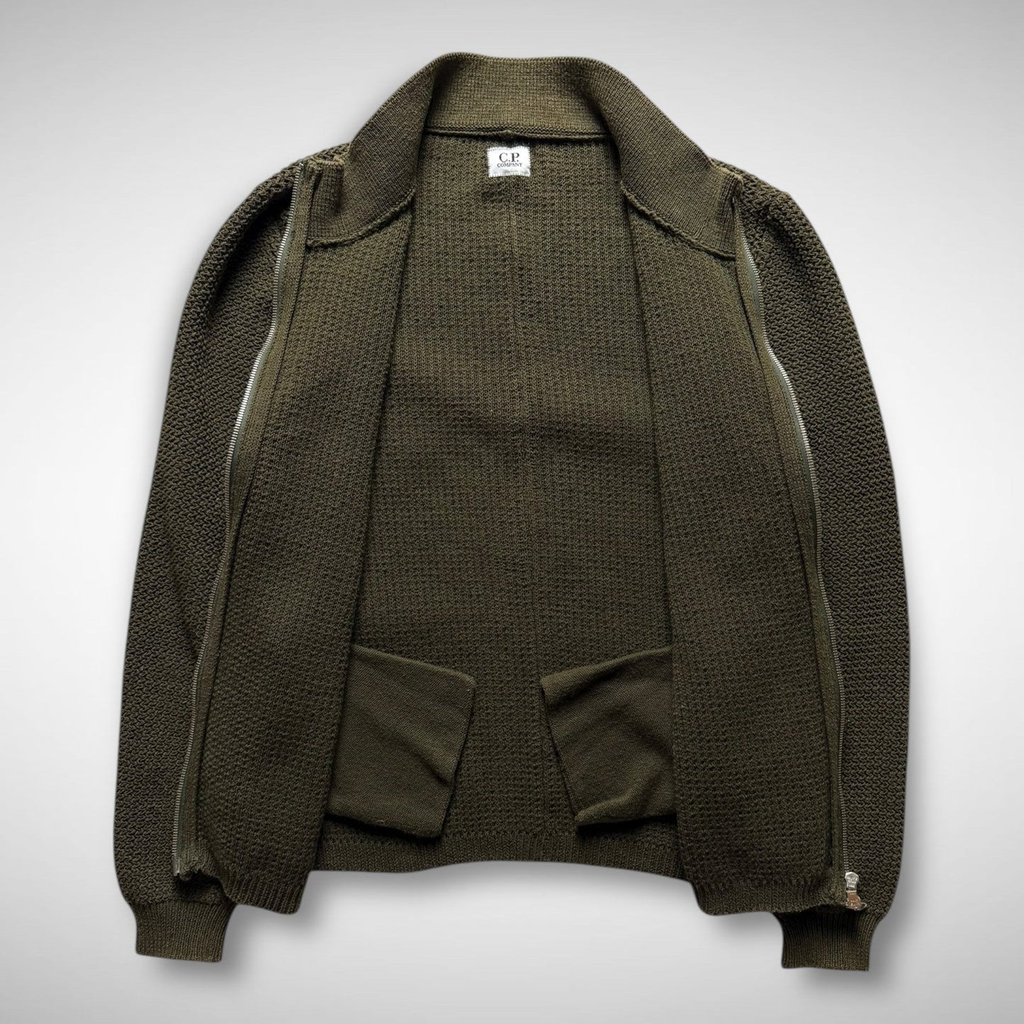CP Company Army Waffle Knit (2000s)