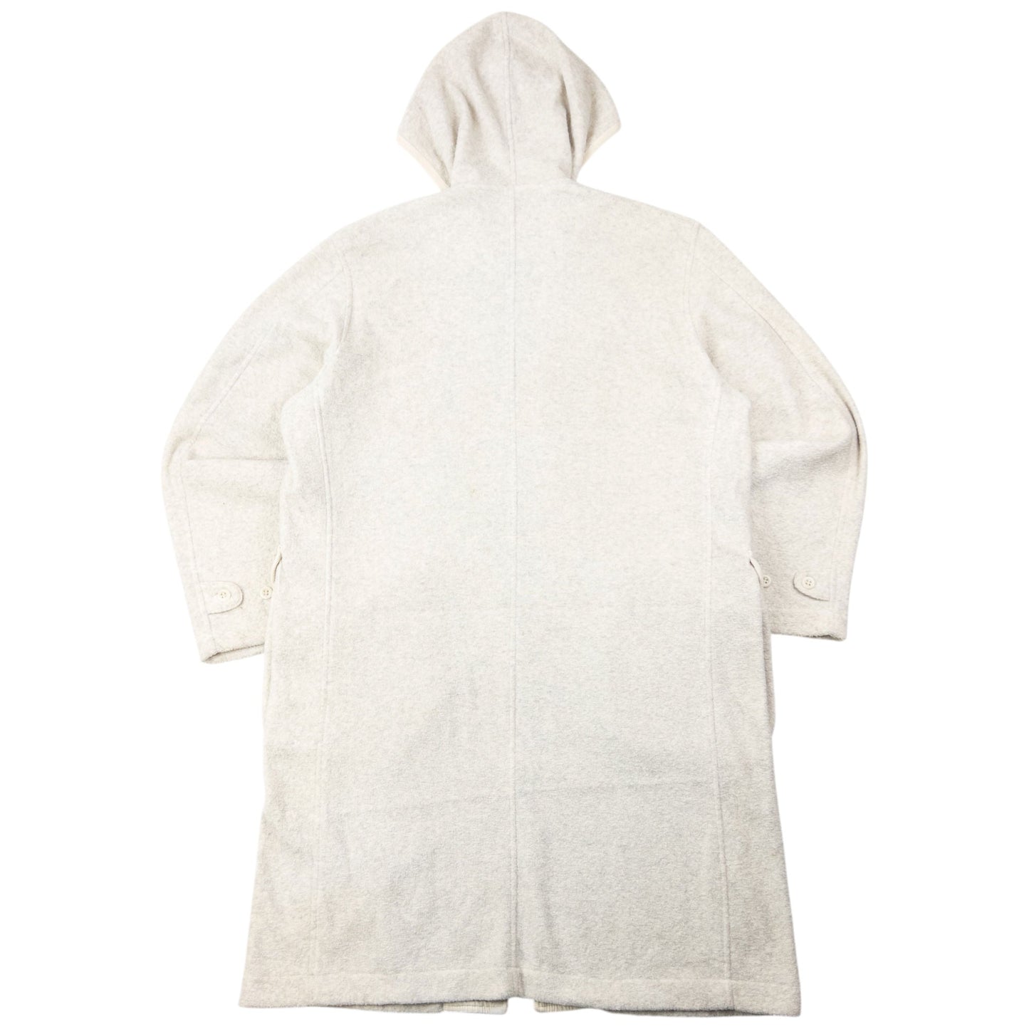 Vintage 90s Yohji Yamamoto Zip Up Fleece Jacket Size L | Large, Cream