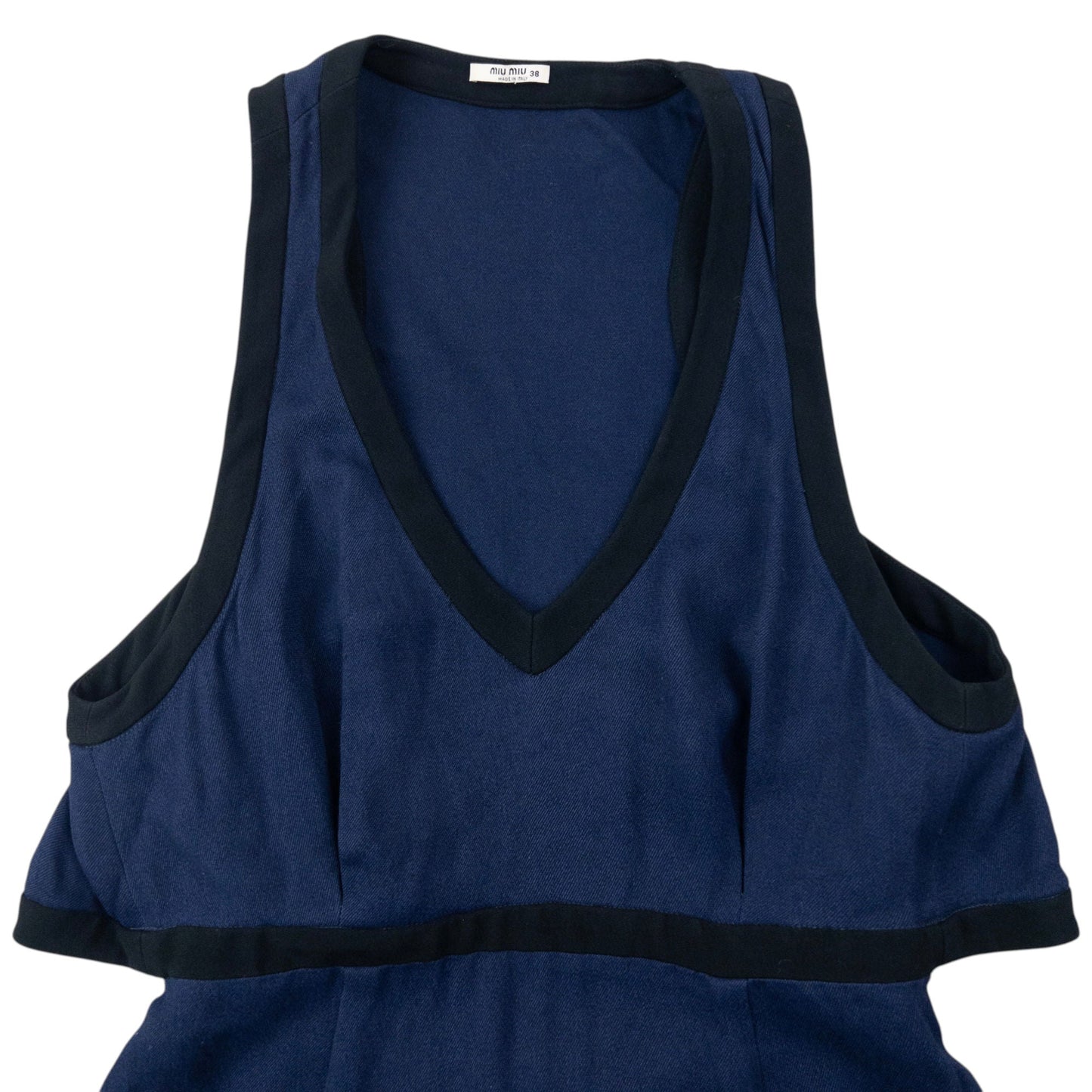 Vintage 2009 Miu Miu Dress Womens Size S | Small, Navy