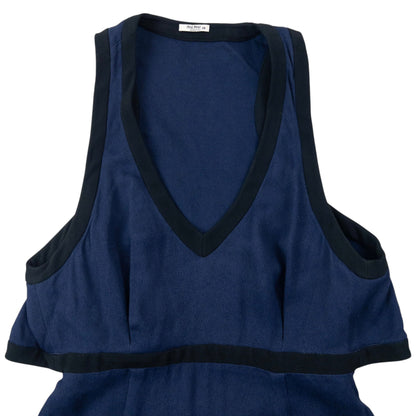 Vintage 2009 Miu Miu Dress Womens Size S | Small, Navy