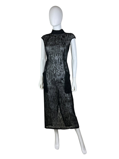 Yohji Yamamoto AW 1997 sheer dress