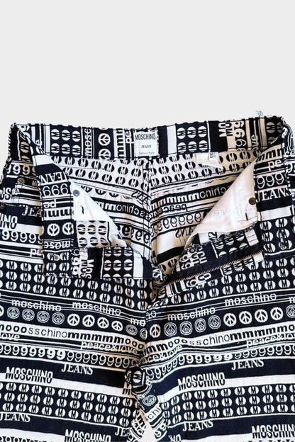 Moschino Vintage Peace & Love Jeans